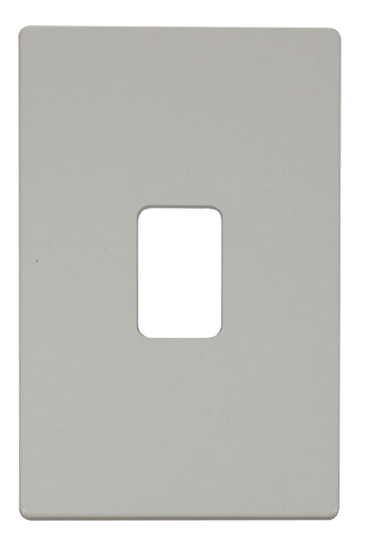 Click Definity Screwless Polar White 2G 45A DP Vertical Switch White Insert