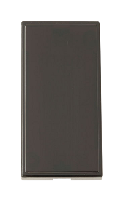 Click Euro Media Black 1 Module Blank Insert