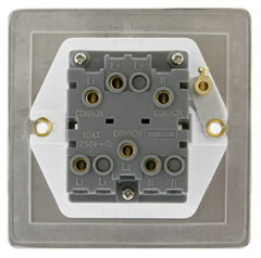 Click Define Black Nickel 1G Fan Isolator Switch Black Insert