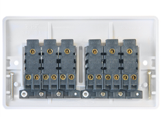 Click Mode White 6G 2W Light Switch