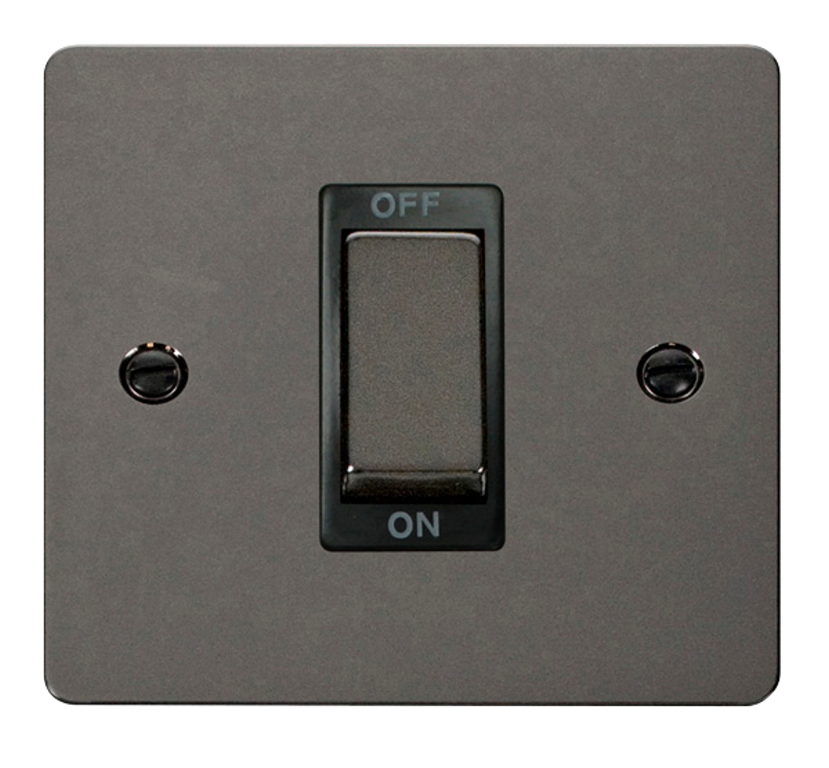 Click Define Black Nickel 1G 45A DP Switch Black Insert